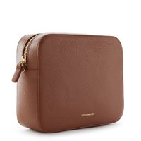 Load image into Gallery viewer, Coccinelle Tebe Mini Dames Crossbody tas Leer - Bruin
