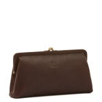 Load image into Gallery viewer, Il Bisonte CLASSIC CLUTCH Coffee
