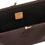Load image into Gallery viewer, Il Bisonte CLASSIC CLUTCH Coffee
