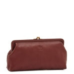 Load image into Gallery viewer, Il Bisonte CLASSIC CLUTCH  Black Cherry
