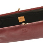 Load image into Gallery viewer, Il Bisonte CLASSIC CLUTCH  Black Cherry

