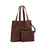 Afbeelding in Gallery-weergave laden, IL Bisonte TALAMONE TOTE Coffee
