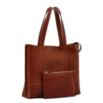 Load image into Gallery viewer, Il Bisonte TALAMONE TOTE Sepia
