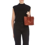 Load image into Gallery viewer, IL Bisonte NINA CROSSBODY Sepia

