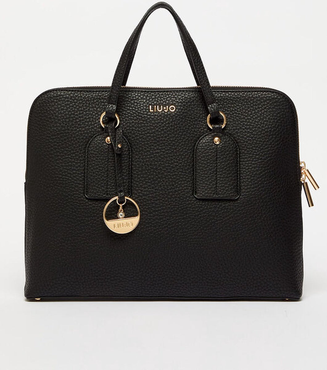 LIU JO Eco-friendly handbag with charm
