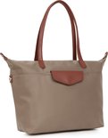 Load image into Gallery viewer, Hexagona Pop Shopper M - Taupe
