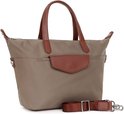 Load image into Gallery viewer, HEXAGONA Paris  Dames Handtas Taupe One Size
