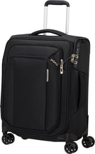 Afbeelding in Gallery-weergave laden, Samsonite Reiskoffer Met Laptopvak - Respark Spinner 55/20 Strict (Handbagage) Ozone Black
