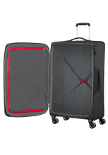 Afbeelding in Gallery-weergave laden, AMERICAN TOURISTER CROSSTRACK SPINNER 79/29 TSA EXP GREY/RED
