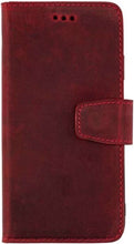 Load image into Gallery viewer, Wachikopa handmade iPhone 11 pro bookcase rood
