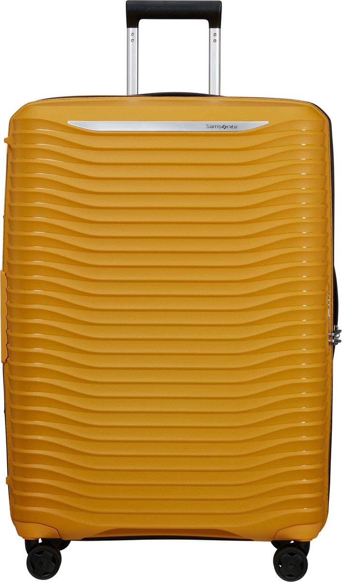 Samsonite Reiskoffer - Upscape Spinner 4 wiel 75/28 Uitbreidbaar (Large) Yellow