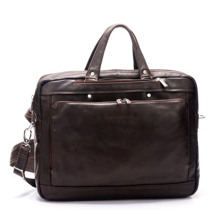 ARTHUR AND ASTON 3 in 1 laptoptas chataigne