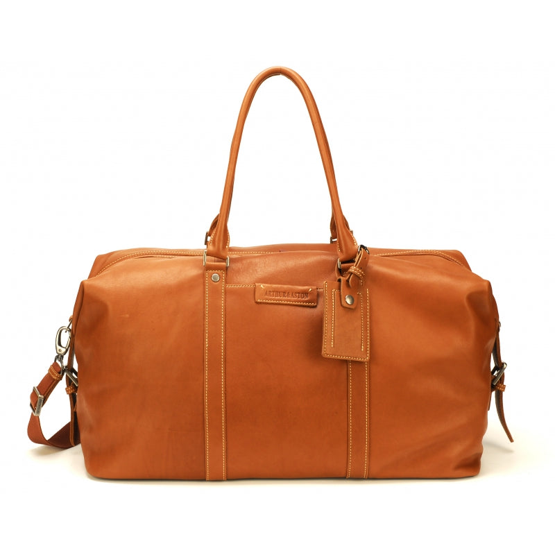 Johany leather travel bag - Arthur & Aston 2028-22-COGN